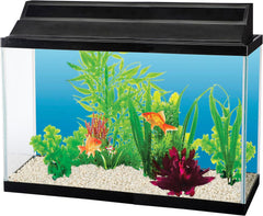 Penn-PLAX Double-Back Roll-A-Scene Aquarium Background – Double Sided Roll – Midnight Sea (Black) / Caribbean Blue – 32” x 50’