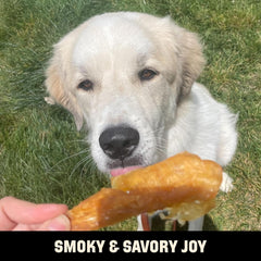 Barkworthies USA Hickory Smoked Chicken Jerky - 4 oz (Pack of 1) - All-Natural, Smoky Aroma, High-Protein, Real Poultry, Premium Snack