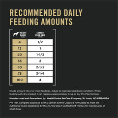 Purina Pro Plan Grain Free Wet Dog Food Beef & Salmon Entrée 12 pack 13 oz