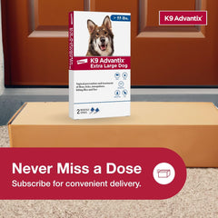 K9 Advantix™ II for Extra Large Dogs – 2 Monthly Doses