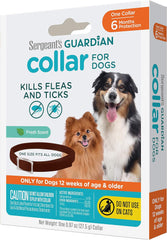 Sergeant's Guardian Flea & Tick Collar for Dogs, 1 Count