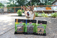 Redbarn Pet Products All-Natural Air Dried Chicken Training Treats for Puppies & Dogs – Grain-Free Single Protein Rewards Made in USA for Small, Medium, & Large Breeds - 8 oz Resealable Bag