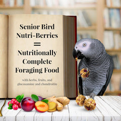 LAFEBER'S Senior Bird Nutri-Berries Pet Bird Food, Made with Non-GMO and Human-Grade Ingredients, 3 lb