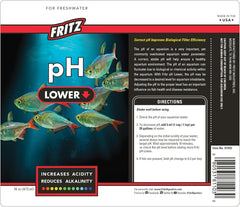 Fritz Aquatics 81103 Fritz pH Lower for Fresh and Salt Water Aquariums