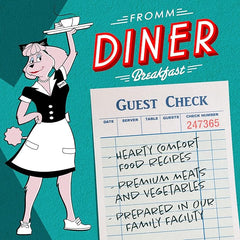 Fromm Diner Breakfast Betty's Biscuits & Gravy Pork & Eggs Recipe in Gravy Dog Food - Premium Wet Dog Food - Pork Recipe - Case of 12 Cans