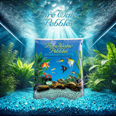 Turquoise Aquarium Gravel - 5 lbs - Non-Toxic, Colorfast, Vibrant Substrate for Aquariums, Terrariums, Ponds & Crafts