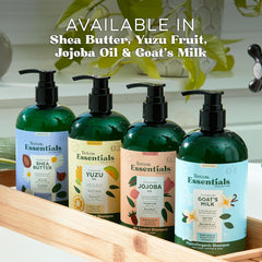 TropiClean Essentials Goat's Milk Hypoallergenic Shampoo for Dogs, Puppies, & Cats