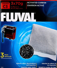 Fluval C3 Carbon - 3-Pack,Black