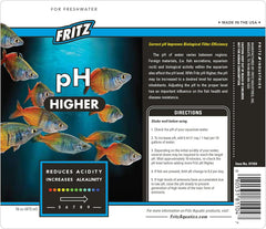Fritz Aquatics 81104 Fritz pH Higher for Fresh and Salt Water Aquariums, 16-Ounce