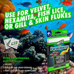Fritz Aquatics ParaCleanse Provides Fast Relief from Parasitic Diseases