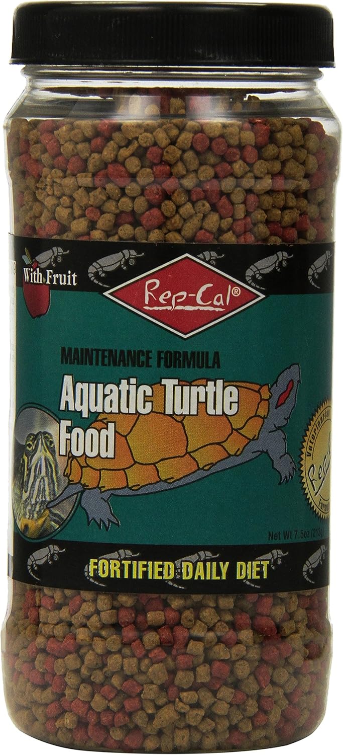 Rep-Cal Srp00809 Aquatic Turtle Food, 7.5-Ounce