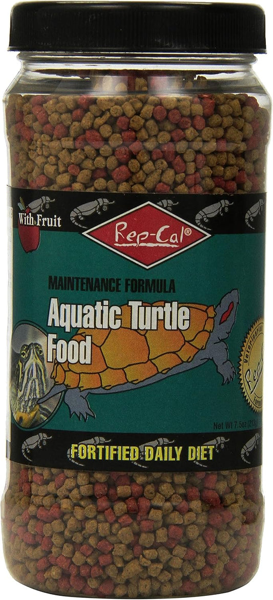 Rep-Cal Srp00809 Aquatic Turtle Food, 7.5-Ounce