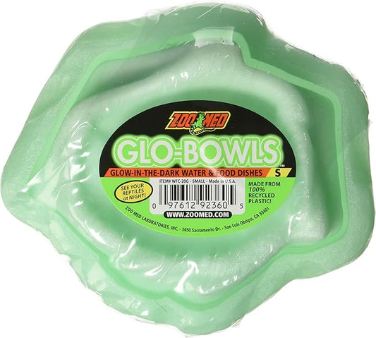 Zoo Med Laboratories Glow-Bowls™ Glow In The Dark Combo Bowls for Reptiles