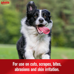 Dog Wound Care 3-Way Ointment, Relieves Pain & Prevents Infection For Dog Cuts, Scrapes, Bites and Injuries, 2 Ounce)