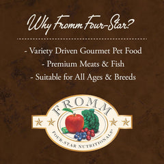 Fromm Turkey, Duck & Sweet Potato Pate Dog Food - Premium Wet Dog Food - Turkey Recipe - Case of 12 Cans