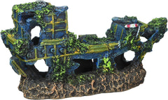 Penn-Plax RR930 Pirate Treasure Ship, Small