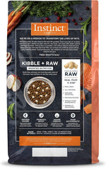 Instinct Raw Boost, Natural Dry Dog Food with Freeze Dried Pieces, High Protein, Grain Free Recipe - Real Salmon