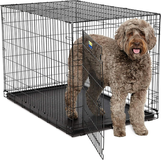 Midwest Products Metal Products 848 Home Training Crate for Dogs, 48", Black