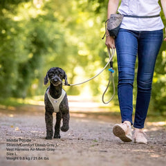 Curli Stretch Comfort Leash, Large