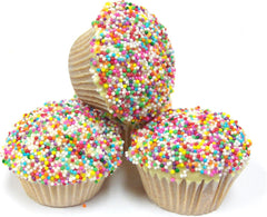 Claudia's Canine Bakery - PupCups with Sprinkles - 12 Gourmet Dog Treats