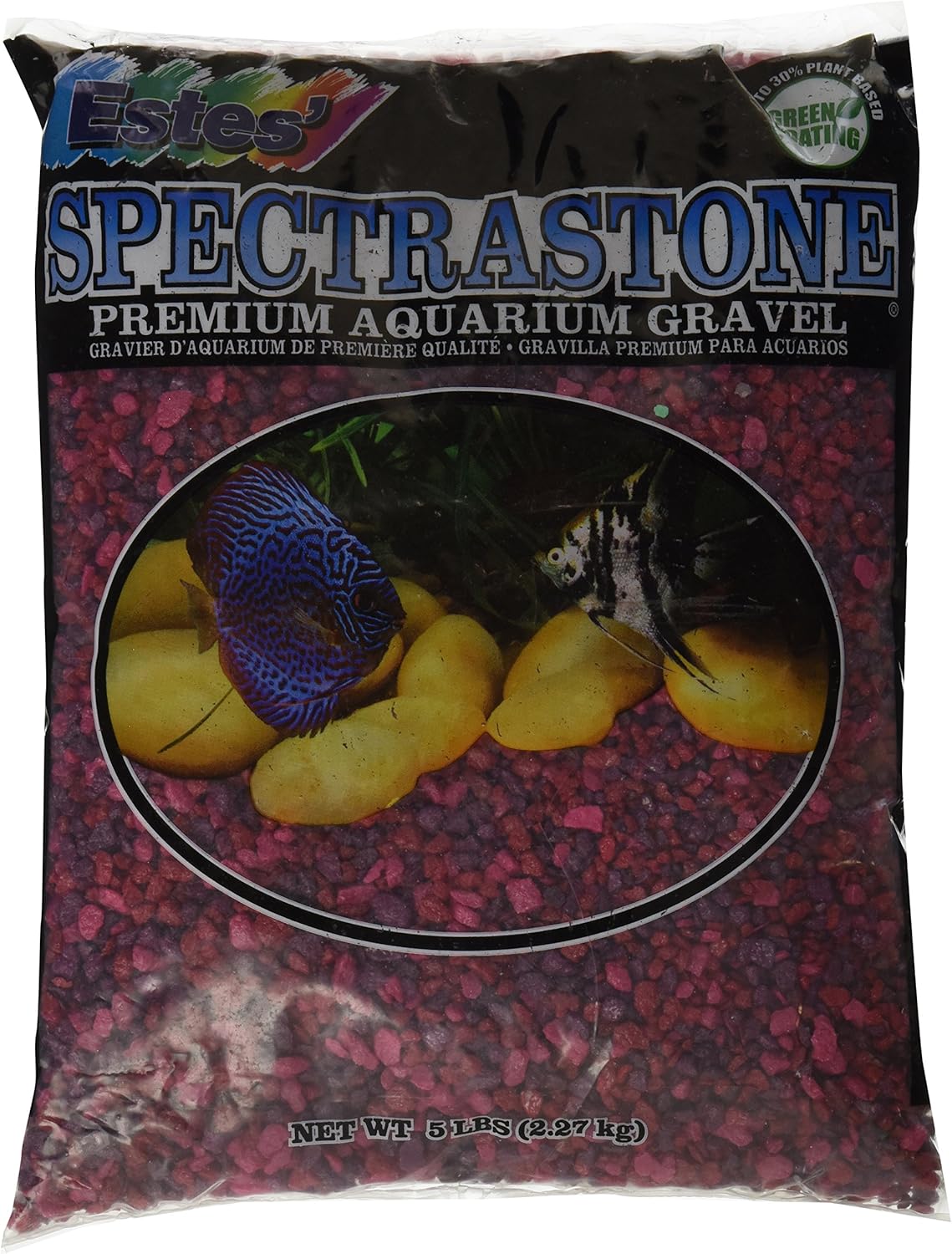 Estes Fish & Aquatic Supplies Spectrastone Berry Lake 5Lb