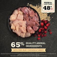 ACANA Senior Entree Dry Cat Food for Senior Cats (7+ Years), Free Run Chicken and Turkey Recipe