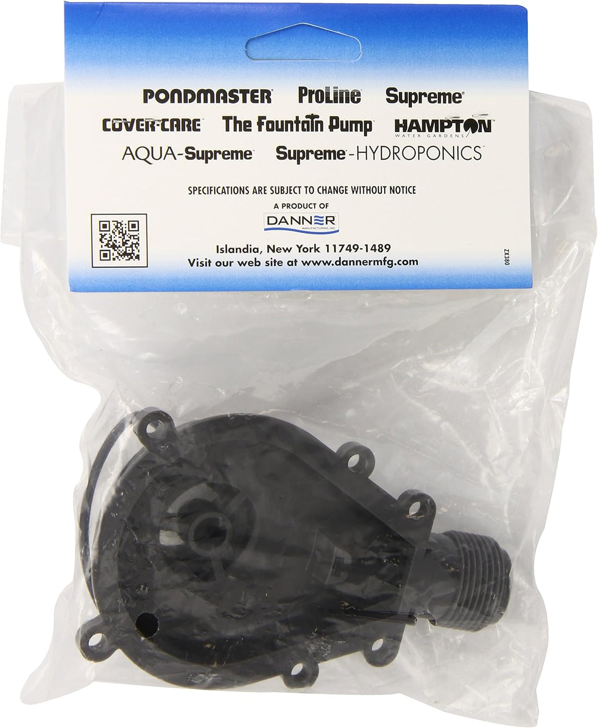 Supreme (Danner) Impeller Cover Replacement for Mag-Drive Pond Water Pump
