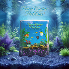 Blakberry Glo Aquarium Gravel - 5 lbs - Non-Toxic, Colorfast, Vibrant Substrate for Aquariums, Terrariums, Ponds & Crafts