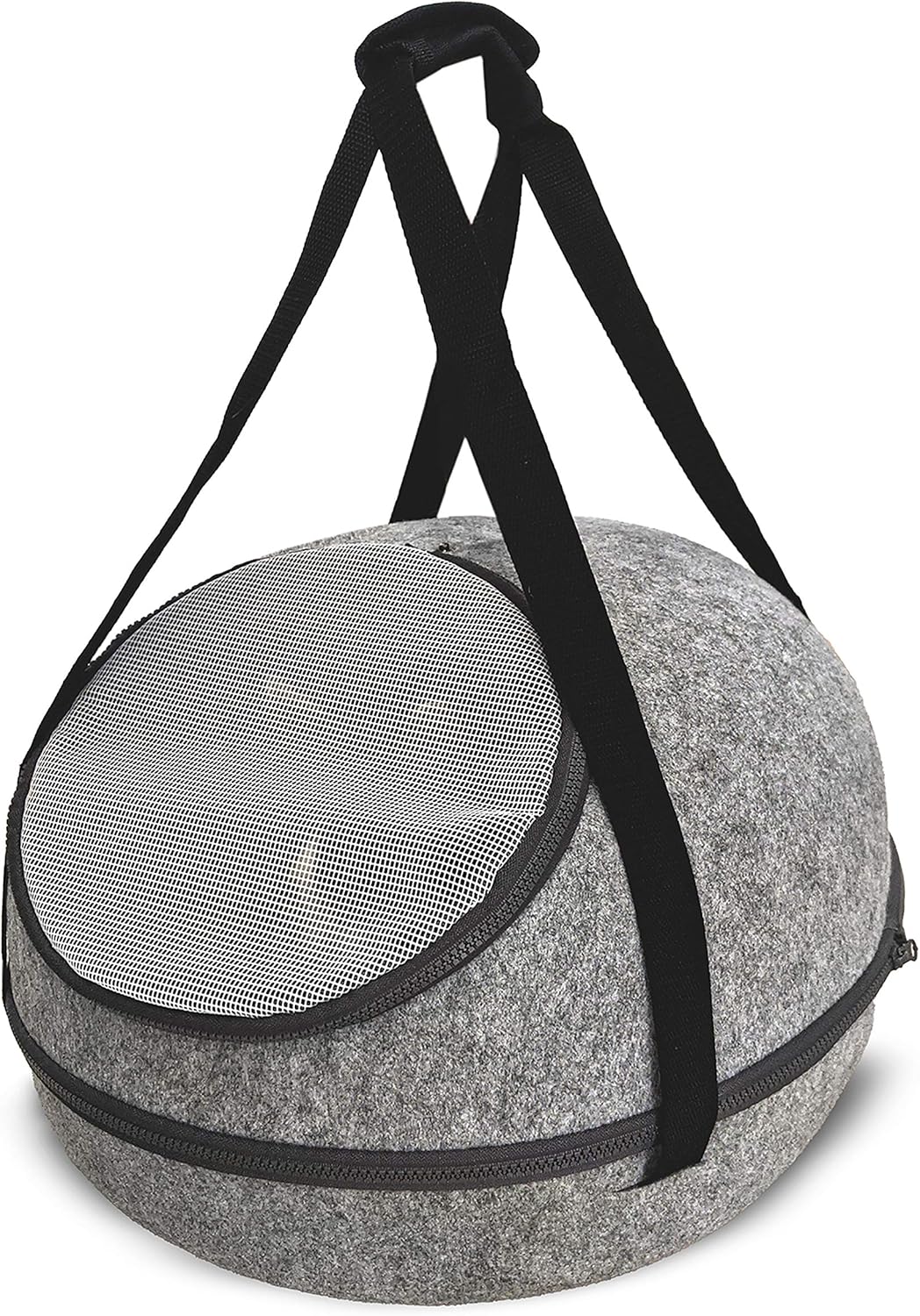SPOT Doc & Phoebe’s 3-in-1 Sleep & Go Cat Carrier | Portable Pet Travel Bag for Cats and Small Dogs | Converts to Carrier, Cozy Cave and Comfy Bed | Adjustable Shoulder Strap Perfect for Vet Visits
