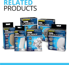 Fluval 107 Blue BioFoam MAX, Replacement Aquarium Filter Media