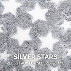 Furhaven Cat Bed Snuggle Hideout for Indoor Cats & Small Dogs, Washable & Foldable w/ Plush Ball Toy - Snuggle Hideout-Bear Pet Tent, Small