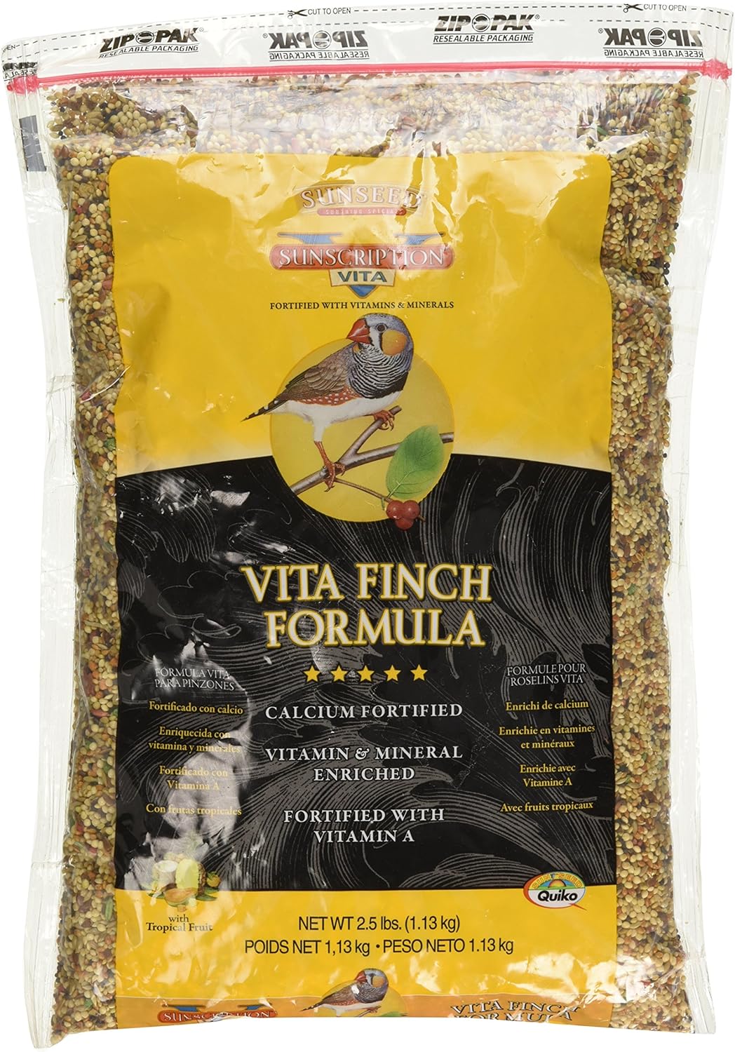 Sun Seed Company Bss47012, Vita Mix Daily Diets For Finch, 2.5-Pound