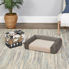 MidWest Homes for Pets Signature QuietTime® Memory Foam Dog Bed Sofa, Ideal for Small Dog Breeds