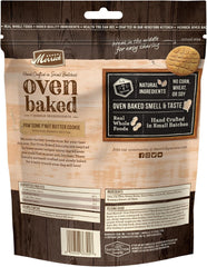 Merrick Oven Baked Dog Treats, Natural Cookies For Dogs, Paw’some P’nut Butter Cookie With Real Peanut Butter - 11 oz. Bag