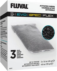 Fluval Spec 3 Pack of Replacement Carbon Filter Media