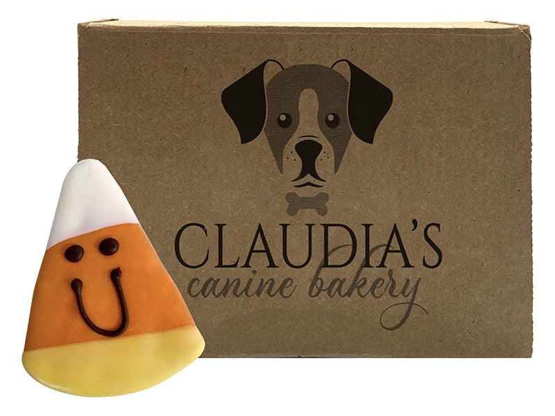 Claudia's Holiday Happy Candy Corn Dog Treats 2 ct