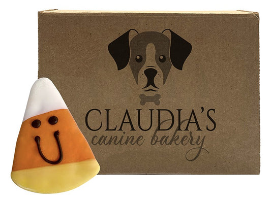 Claudia's Holiday Happy Candy Corn Dog Treats 2 ct