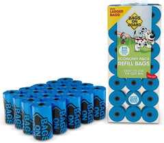 HERO PET Dog Poop Bags | Strong, Leak Proof Dog Waste Bags | 9 x14 Inches, 315 Blue Bags