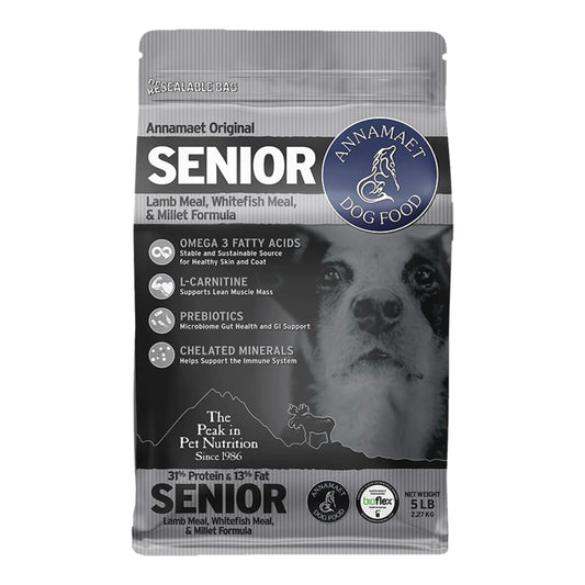 ANNAMAET DOG ORIGINAL SENIOR LAMB FISH 5LBS