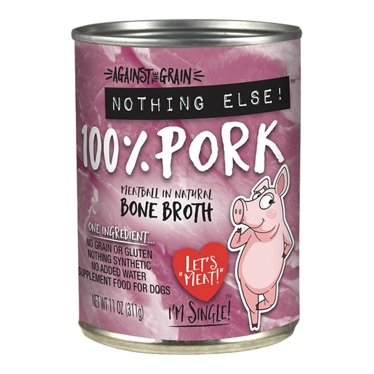 AGAINST THE GRAIN DOG NOTHING ELSE PORK 11OZ