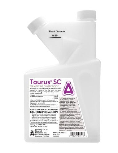 Taurus® SC 20 oz – Termiticide &amp; Perimeter Insect Control