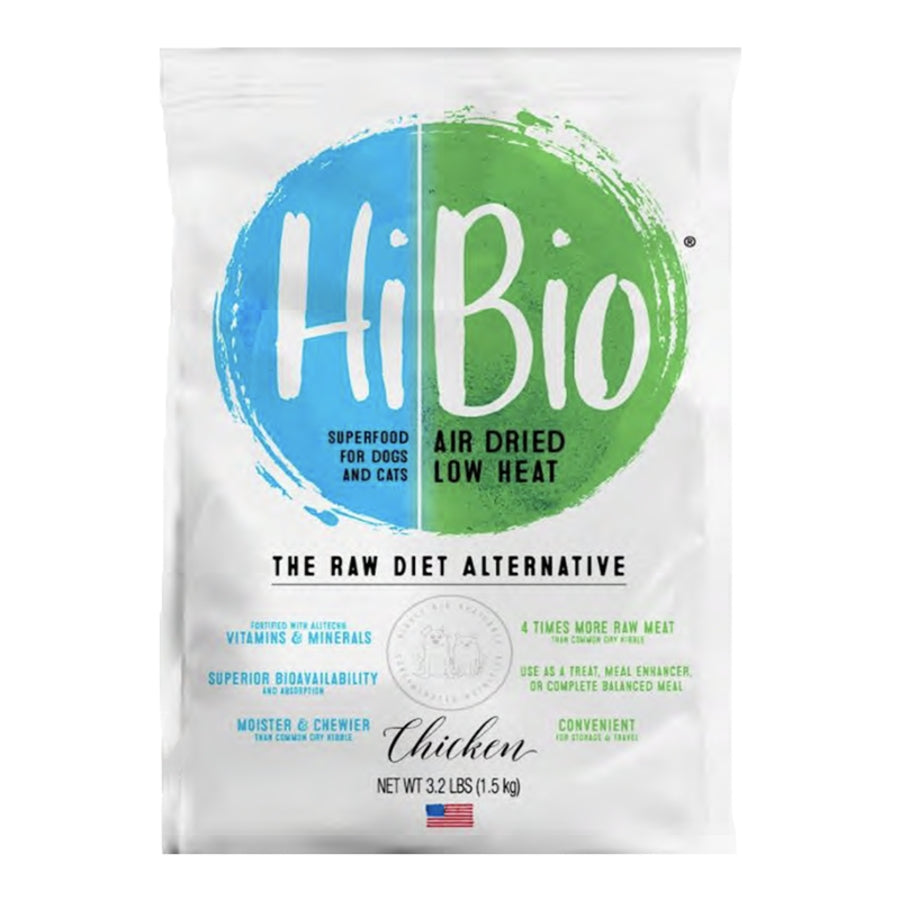 AGAINST THE GRAIN DOG CAT HI BIO AIR DRIED GRAIN FREE CHICKEN 3.2LB