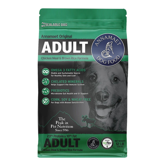 ANNAMAET DOG ORIGINAL ADULT 23% CHICKEN 12LBS