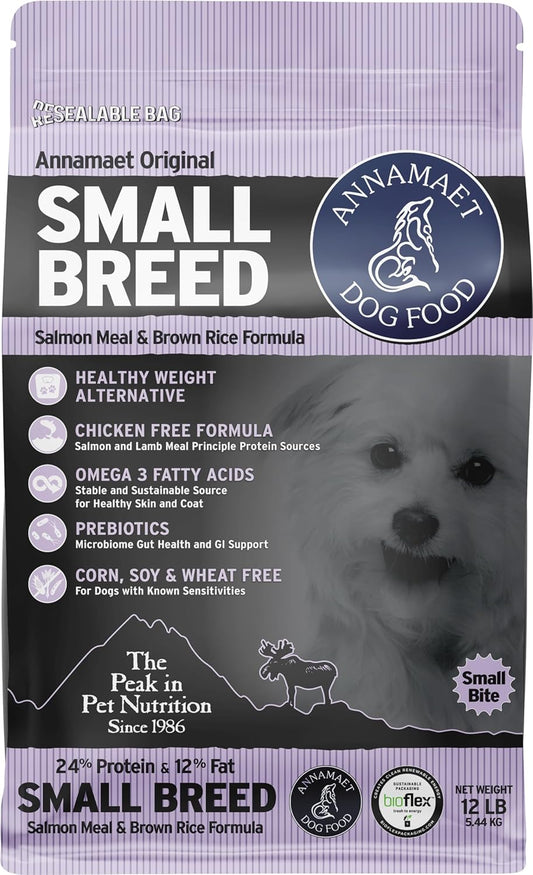 ANNAMAET DOG ORIGINAL SMALL BREED SALMON 12LBS