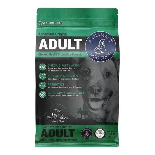 ANNAMAET DOG ORIGINAL ADULT 23% CHICKEN 5LBS