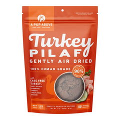 A PUP ABOVE DOG AIR DRIED TURKEY PILAF 1LB