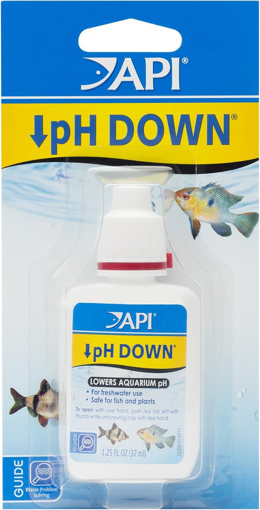 API pH DOWN Freshwater Aquarium Water pH Reducing Solution