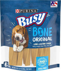 Busy Bone Dog Treat, Small/Medium, 21-Ounce Pouch, Pack of 1