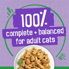 Purina Friskies Indoor Cat Food Meaty Bits Homestyle Turkey Dinner With Garden Greens in Gravy - (Pack of 24) 5.5 oz. Cans