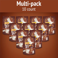 Purina Friskies Cat Treats, Party Mix Wild West Crunch -  2.1 oz. Pouches